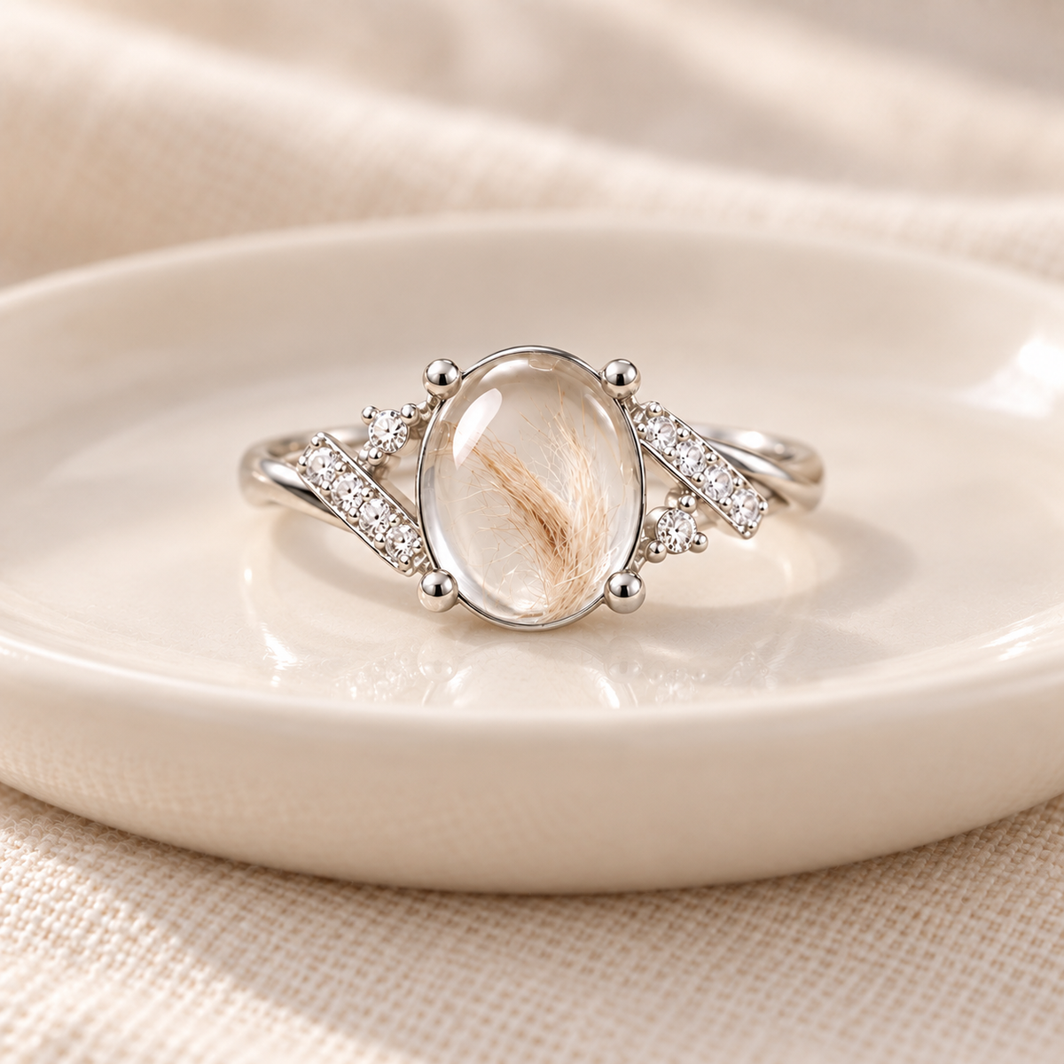 Embrace Pet Fur Keepsake Ring