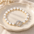 Pearl Pet Fur Keepsake Bracelet