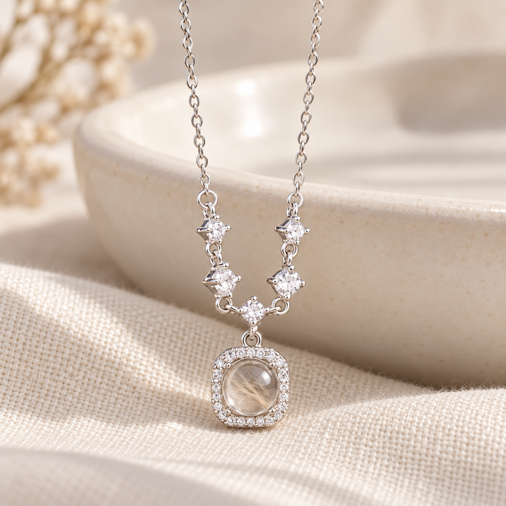 Starlight Pet Fur Keepsake Necklace