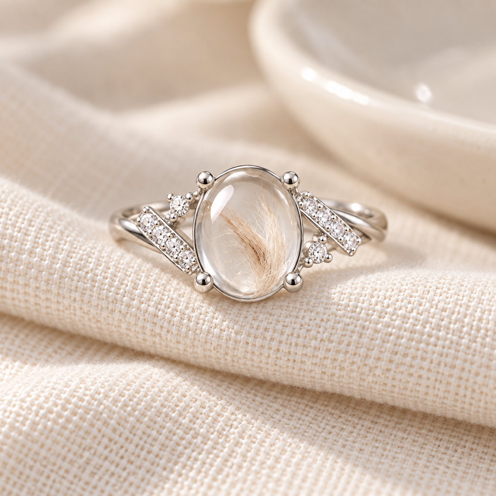 Embrace Pet Fur Keepsake Ring