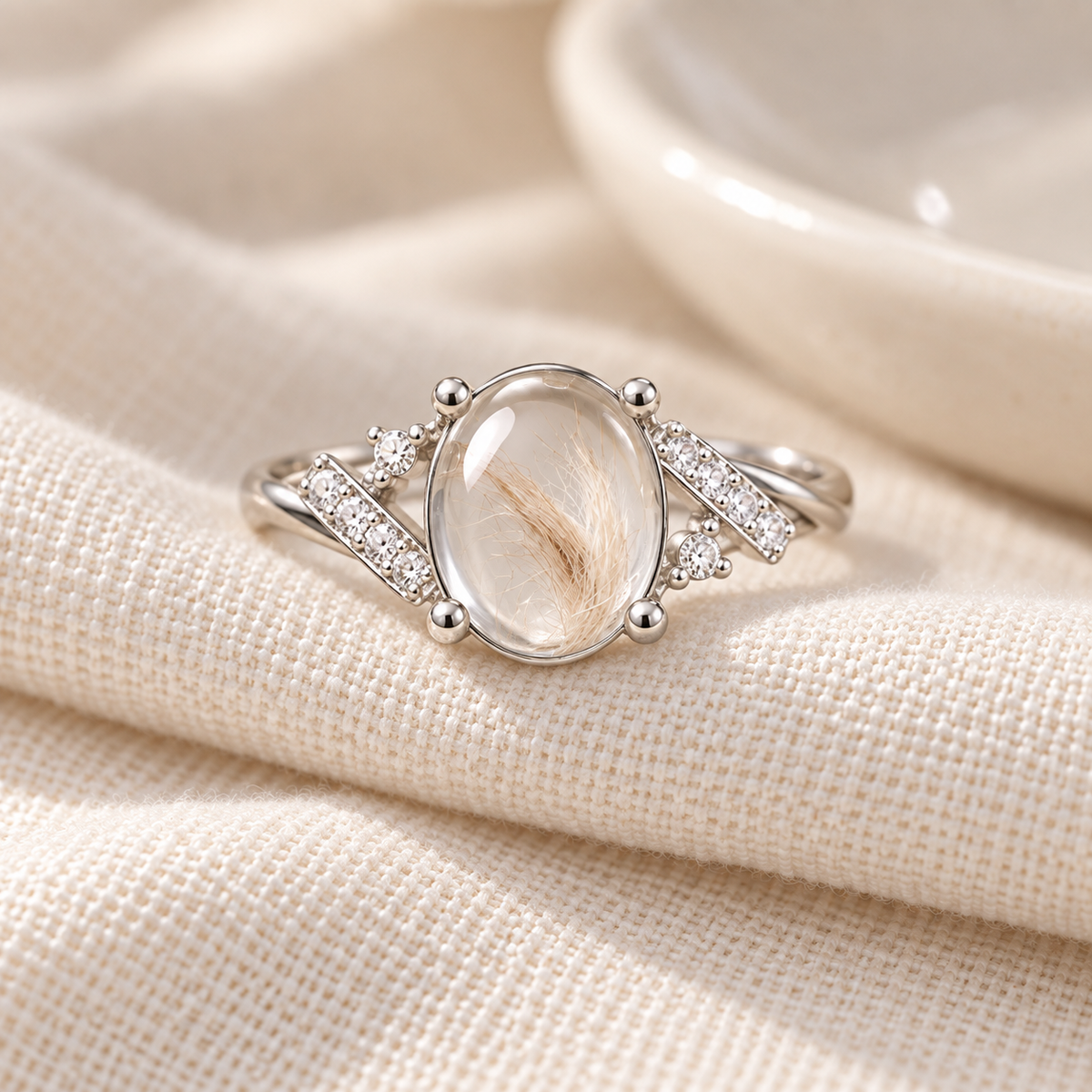 Embrace Pet Fur Keepsake Ring