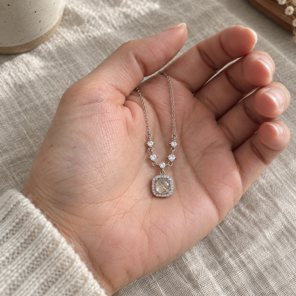 Starlight Pet Fur Keepsake Necklace