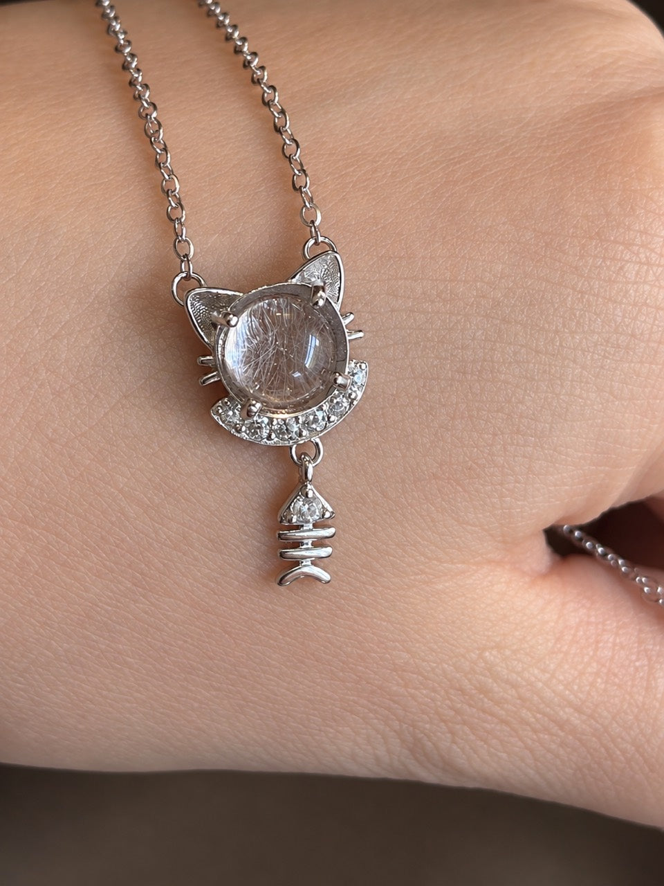 Whisker Pet Fur Keepsake Necklace